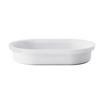 Bernadotte ugnsform oval 20,1x31,6 cm - Vit - Georg Jensen