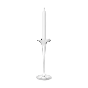 Bloom ljusstakar för kronljus - Rostfritt stål, stora, 2-pack - Georg Jensen