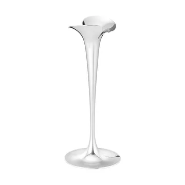 Bloom ljusstakar för kronljus - Rostfritt stål, stora, 2-pack - Georg Jensen