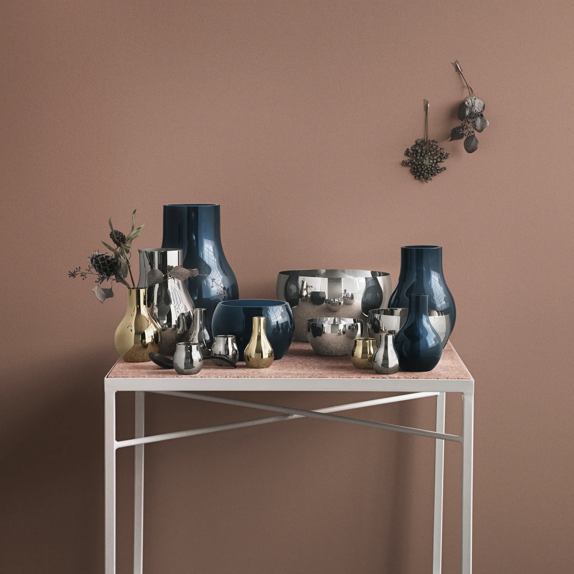 Cafu glasvas blå, medium, 30 cm Georg Jensen