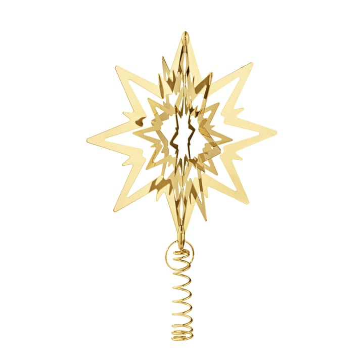 Christmas Collectibles toppstjärna mellan - Guldpläterat - Georg Jensen
