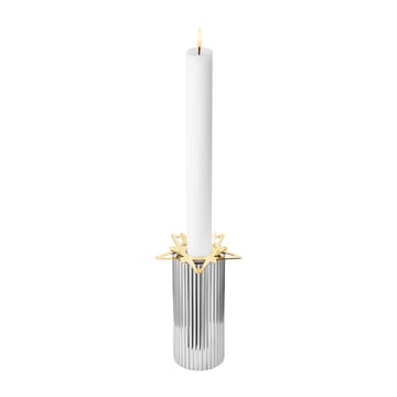 Classic christmas ljusmanschett stjärna 2-pack - Guld - Georg Jensen