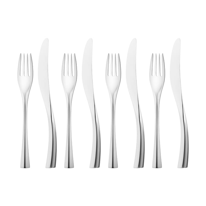 Cobra bestickset 8 delar - Rostfritt stål - Georg Jensen