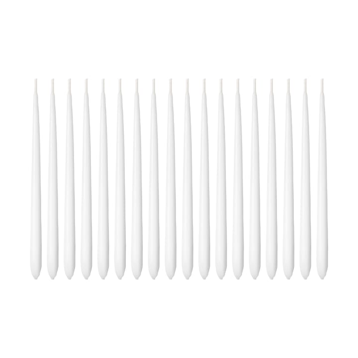 Cobra Hanukkah ljus 18-pack - Vit - Georg Jensen