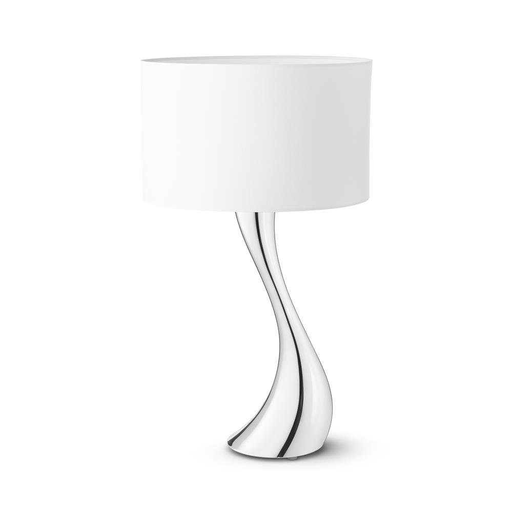 Georg Jensen Cobra lampa vit liten, 61 cm | Skandinavisk Design | Bordslampor | Grå