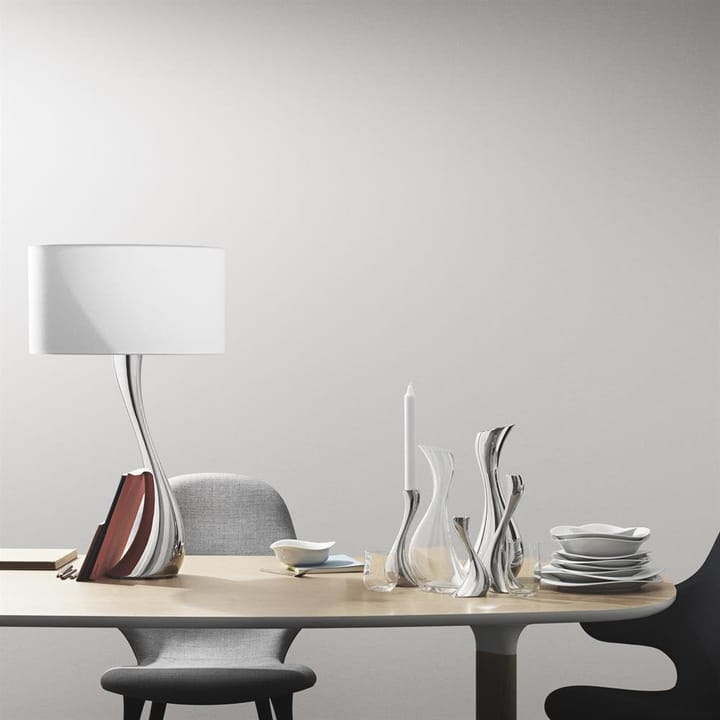 Cobra lampa vit - liten, 61 cm - Georg Jensen