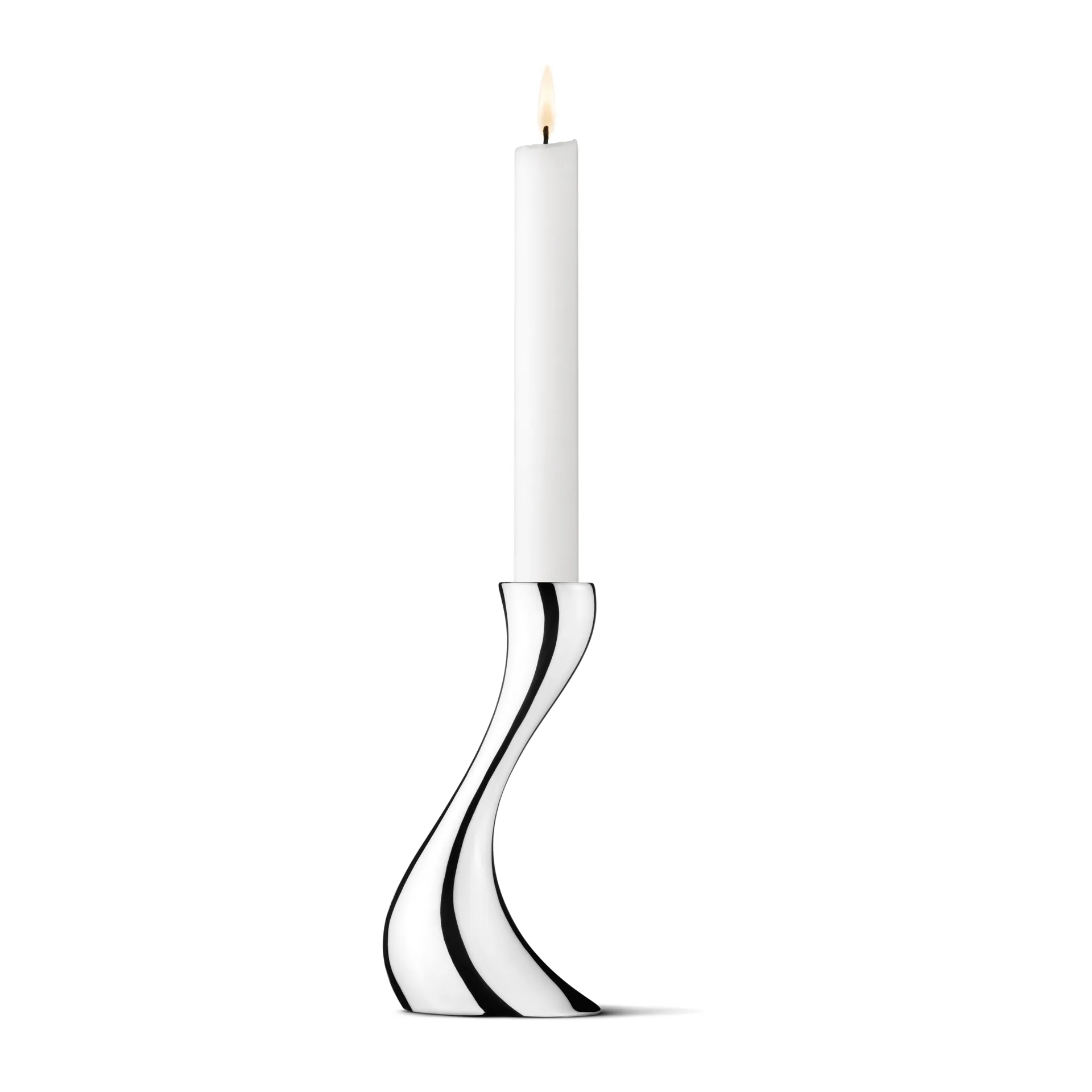 Cobra ljusstake, liten 16 cm Georg Jensen