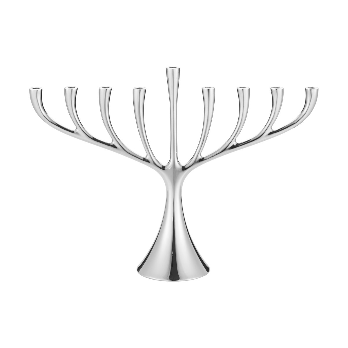Georg Jensen Cobra menora nioarmad ljusstake Rostfritt stål