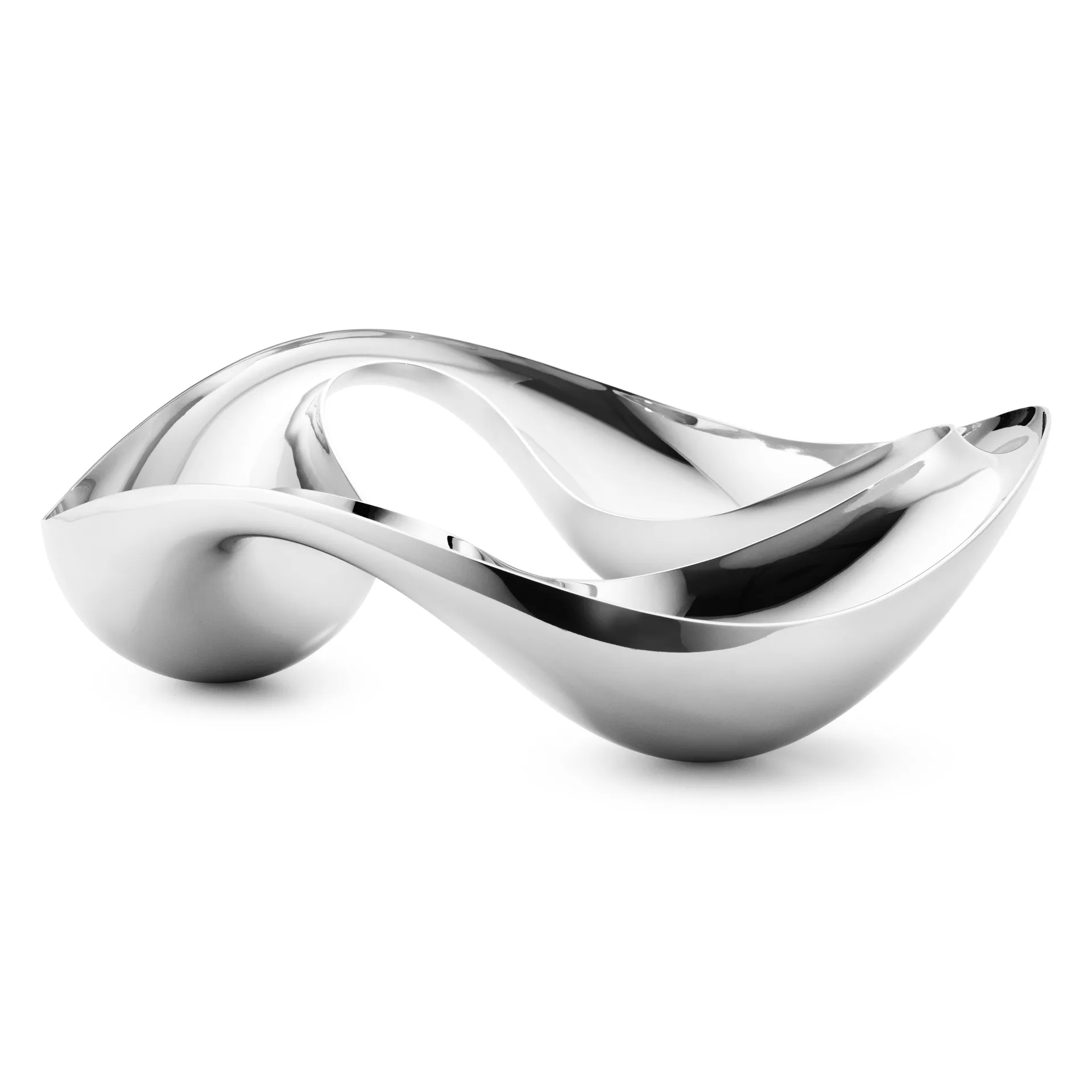 Cobra Triple skål, Rostfritt stål Georg Jensen