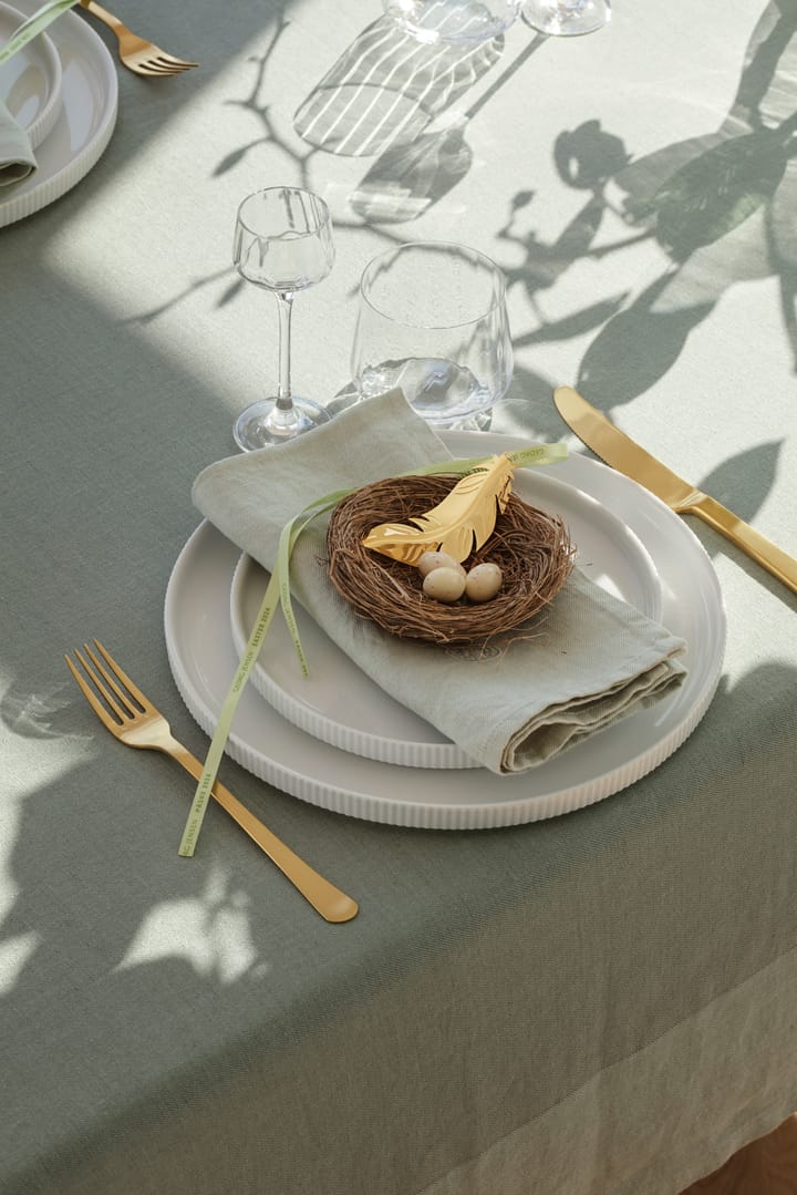 Georg Jensen påskfjäder hänge 2024, 18 K Guldpläterad Georg Jensen