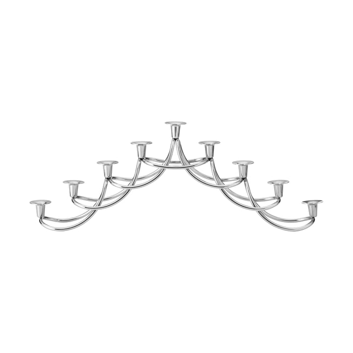 Harmony menorah ljusstake, Rostfritt stål Georg Jensen
