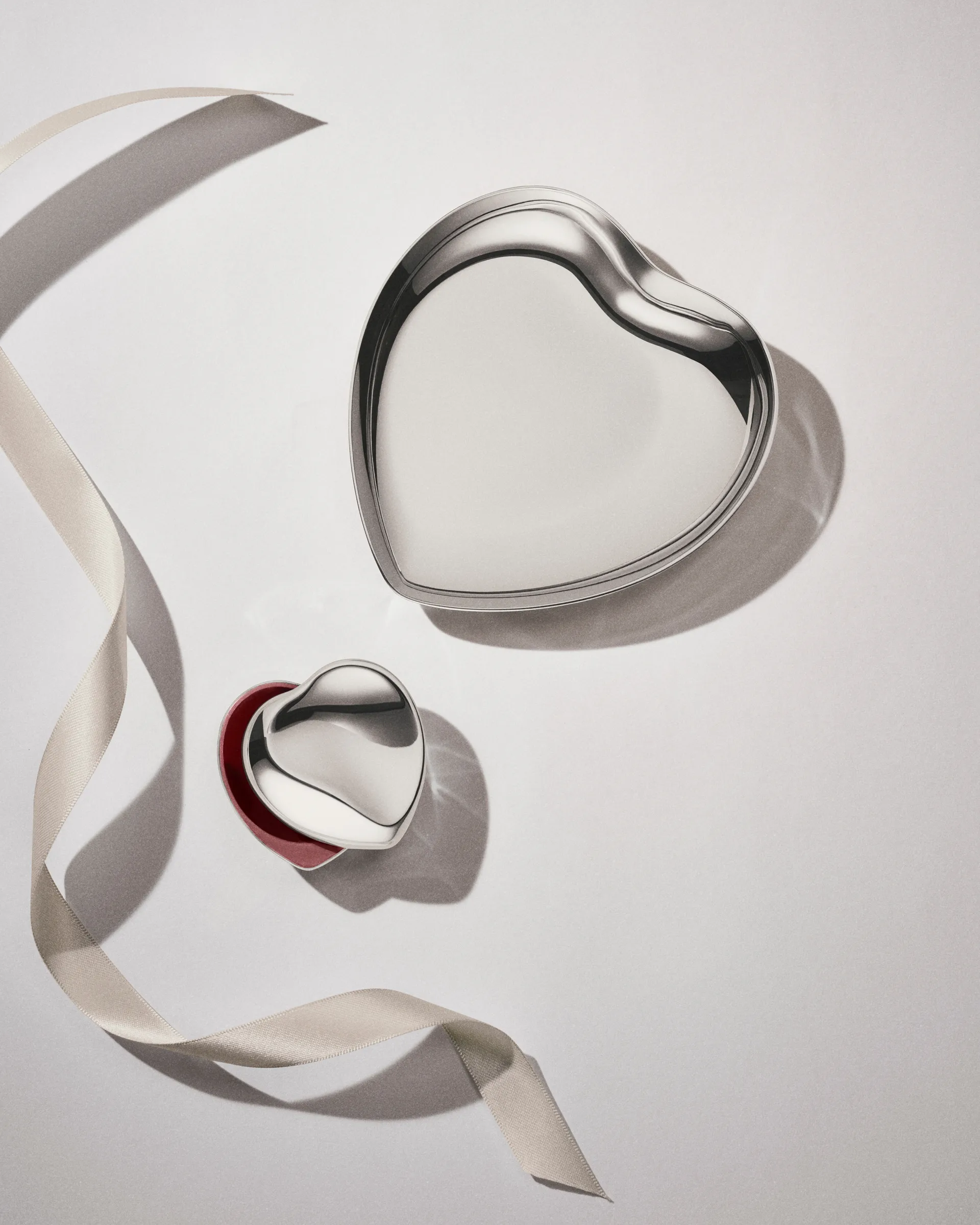 Heart ask, Rostfritt stål Georg Jensen