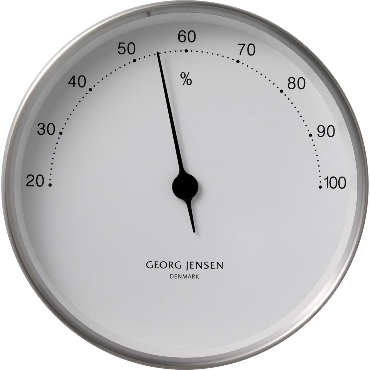 Georg Jensen Henning Koppel Hygrometer 10 cm Vit | Skandinavisk Design | Termometrar & Timers | Vit