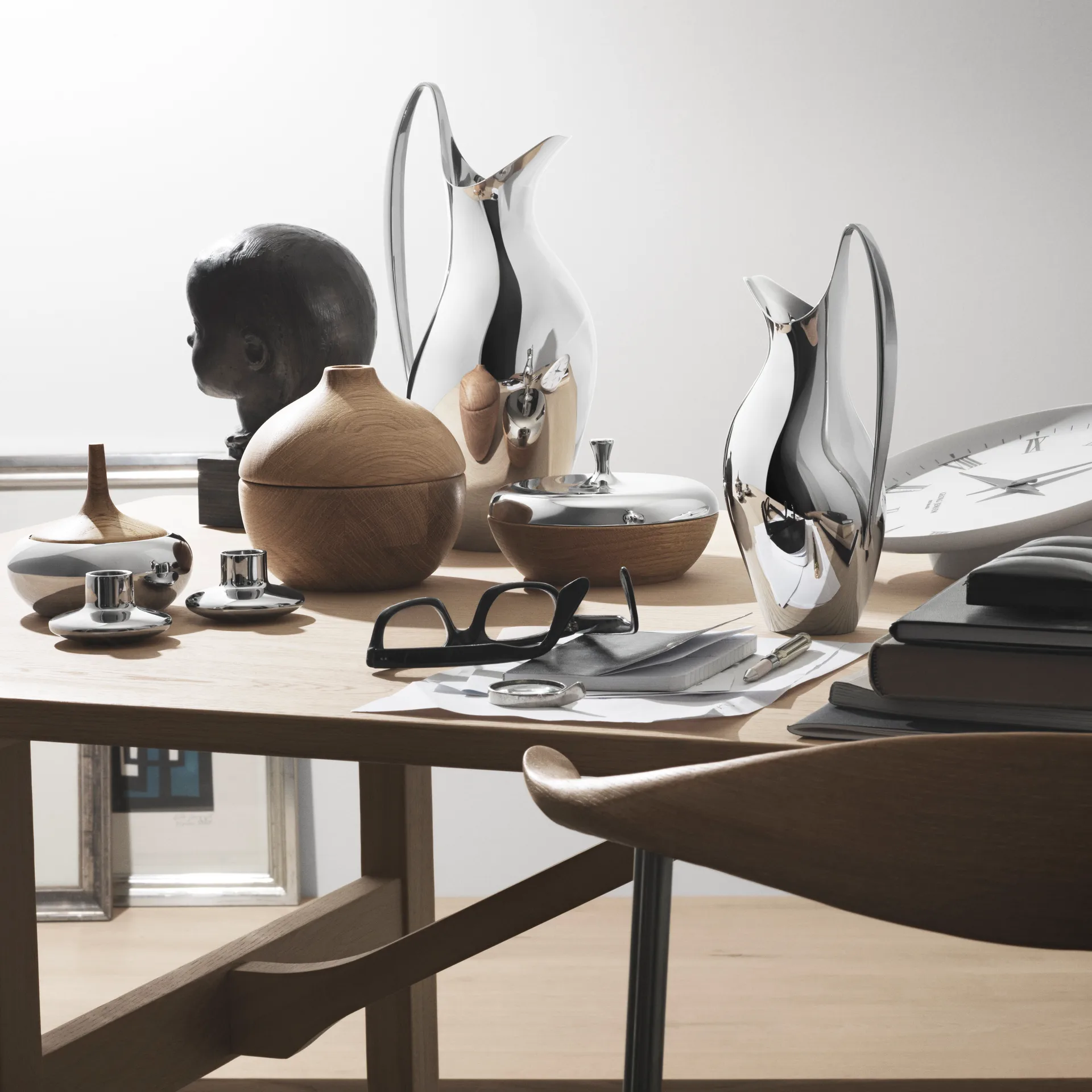 HK ljusstake 2-pack, 4,2 cm Georg Jensen