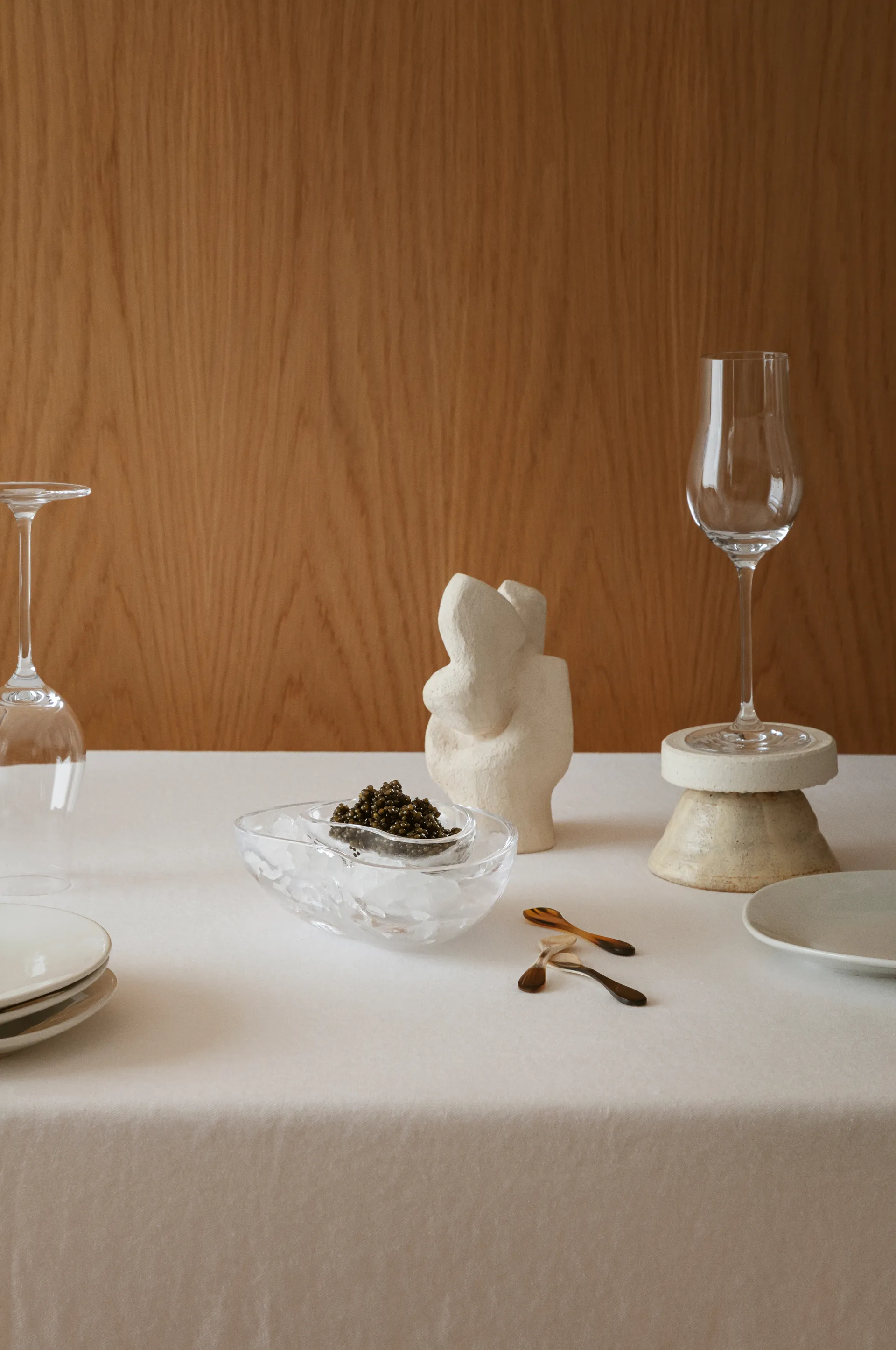 Indulgence kaviarsked 2-pack, Horn Georg Jensen