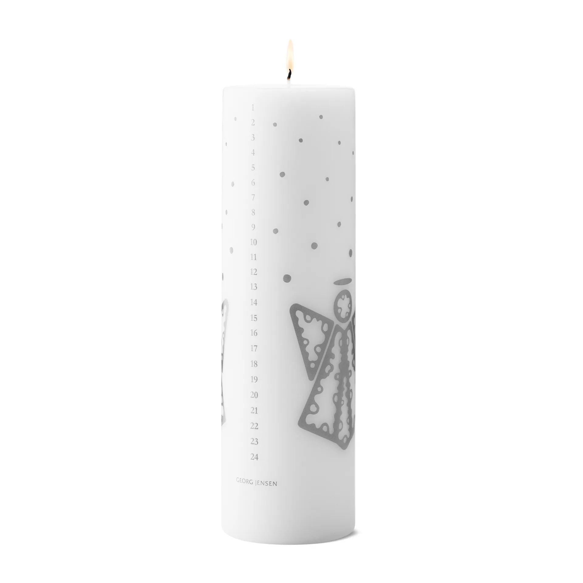 Kalenderljus Georg Jensen, silver Georg Jensen