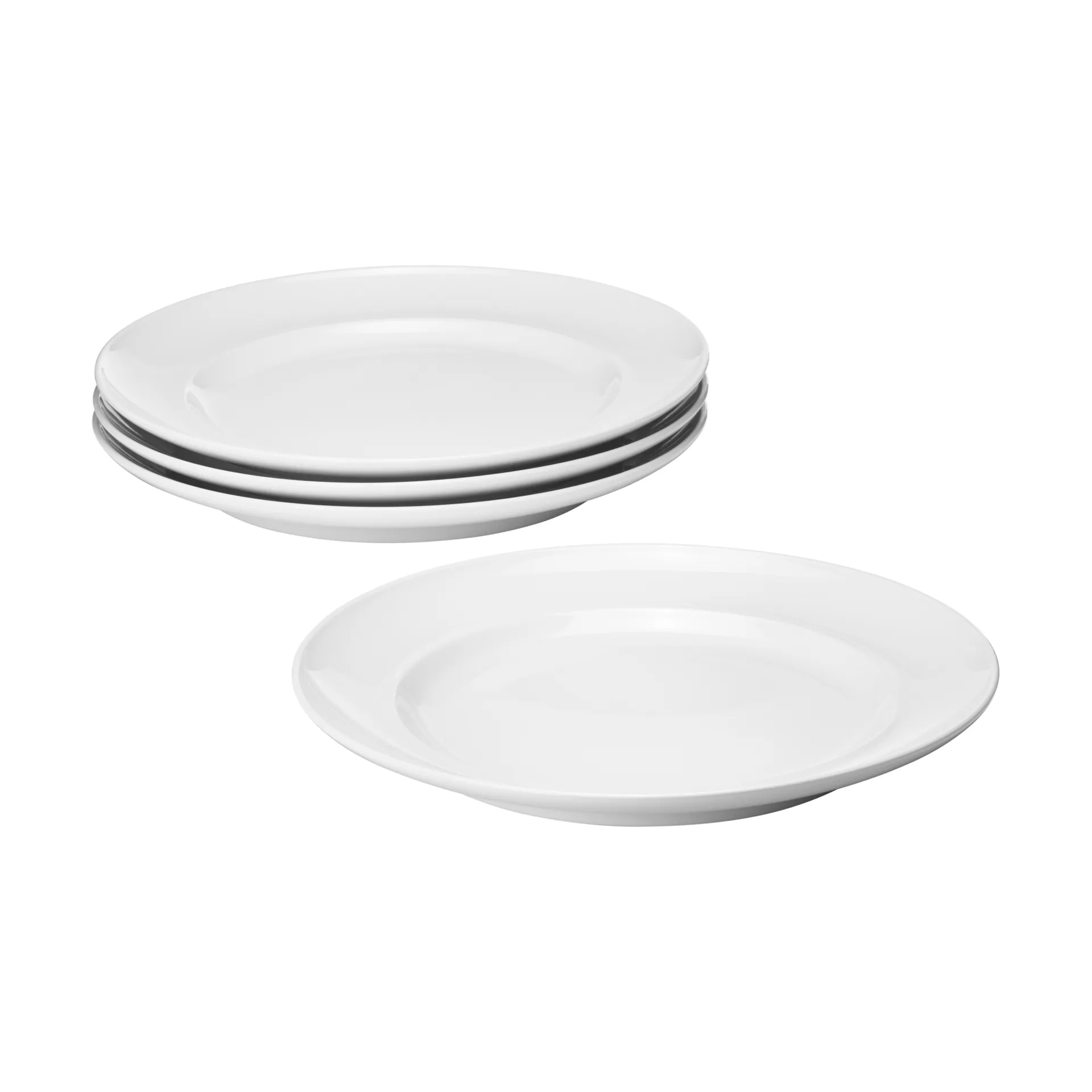 Koppel middagstallrik Ø27 cm 4-pack, Vit Georg Jensen