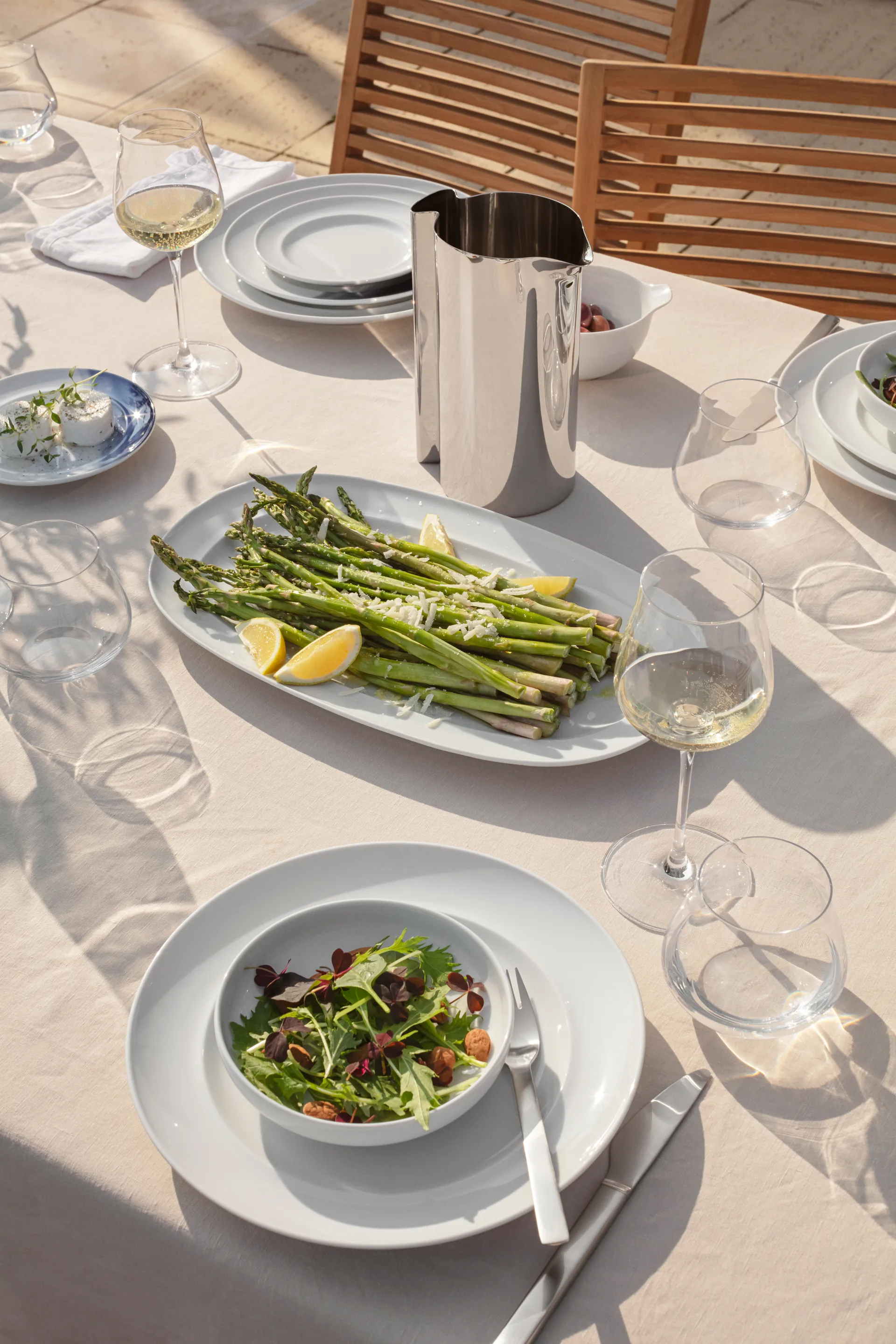 Koppel skål Ø15,6 cm, Vit Georg Jensen