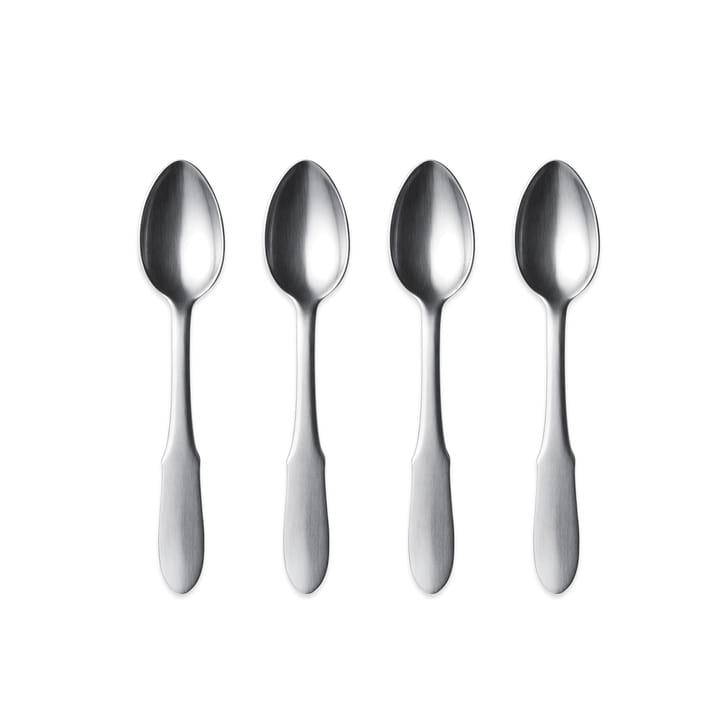 Mitra matt te- och kaffesked - 4-pack - Georg Jensen