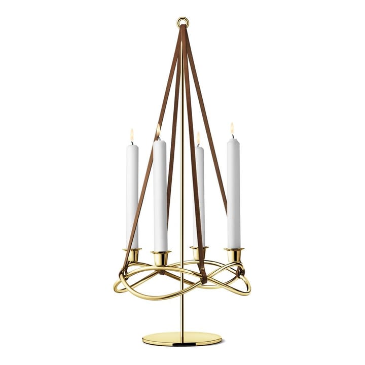 Season förlängning för ljusstake, förgylld Georg Jensen