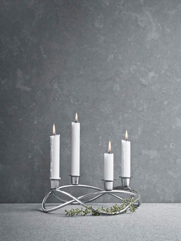 Season ljusstake Ø26 cm, blank Georg Jensen