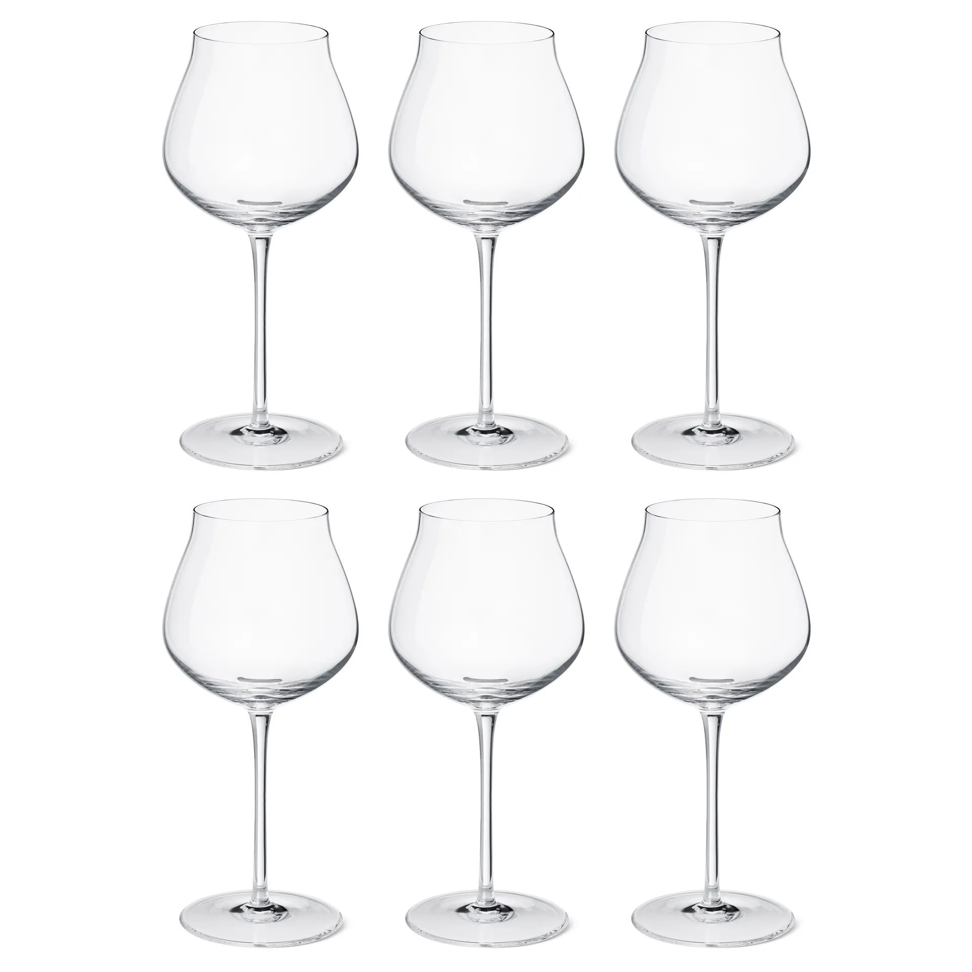 Sky rödvinsglas 50 cl 6-pack, Kristallin Georg Jensen
