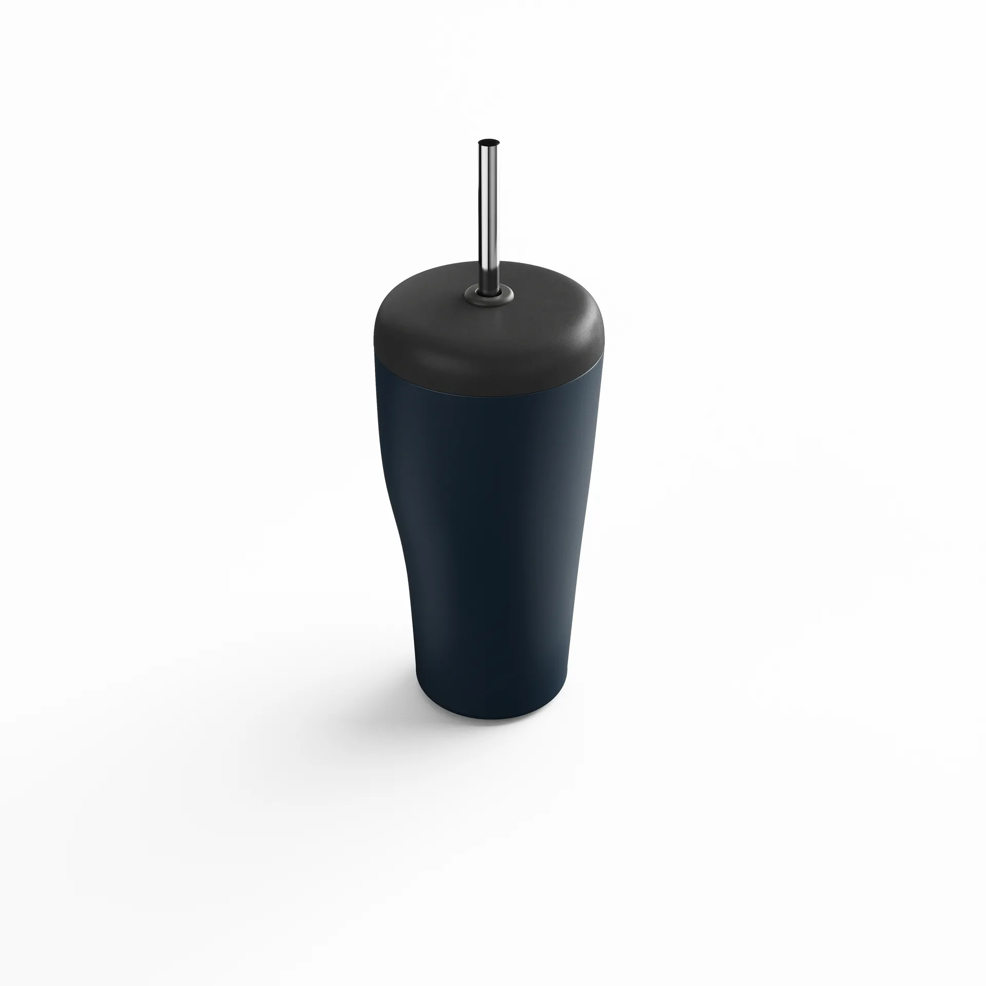 Sky termoskopp med sugrör 40 cl, Blå Georg Jensen