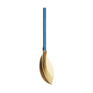 Spring 2025 dekorationslöv påskhänge - Guldplätterat rostfritt stål - Georg Jensen