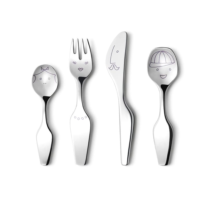 The Twist Family bestickset - 4 delar - Georg Jensen