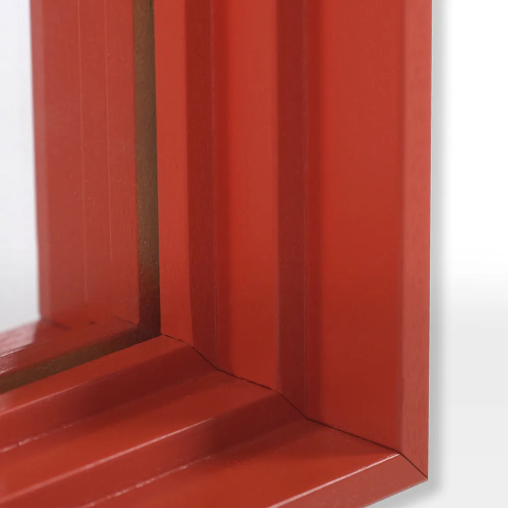 Folke spegel 120x40 cm, Vitpigmenterad ask-Svart läder Givarps