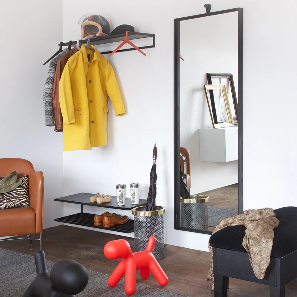 Folke spegel 180x60 cm, Vitpigmenterad ask Givarps