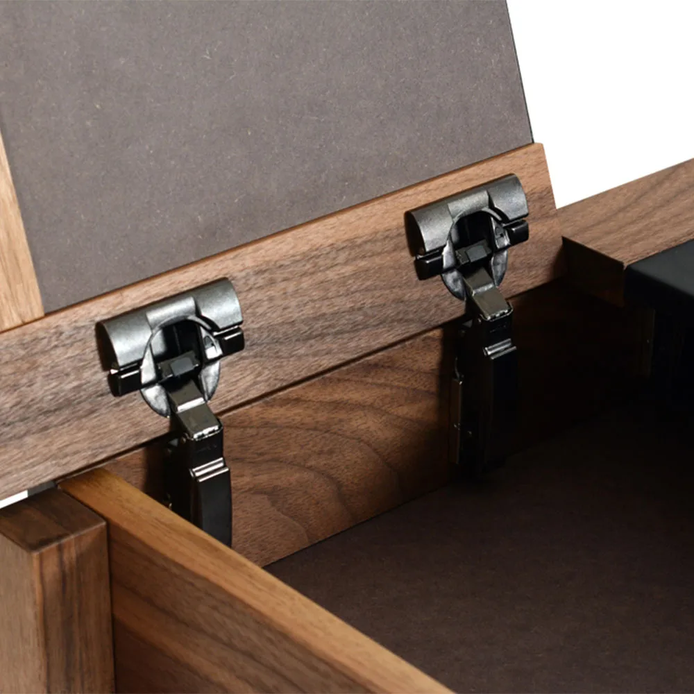 Olof skrivbord läder, Elmosoft grå-kritvit Givarps