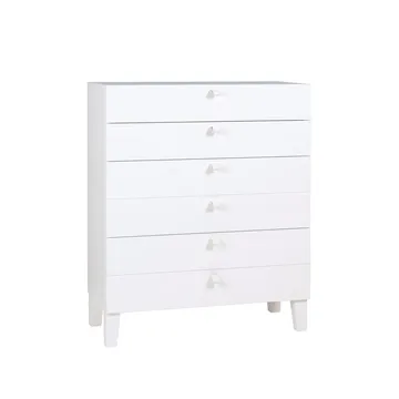 Vilmer byrå 4 lådor - Kritvit-vit sleif - Givarps