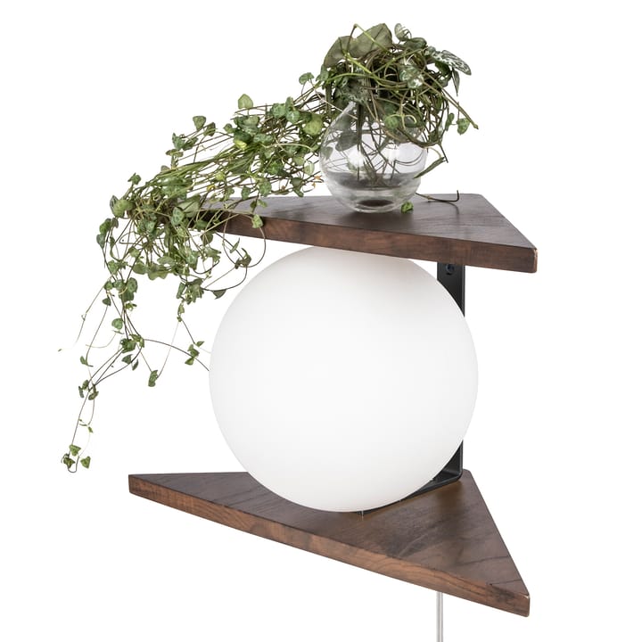 Angolo vägglampa, Brun Globen Lighting