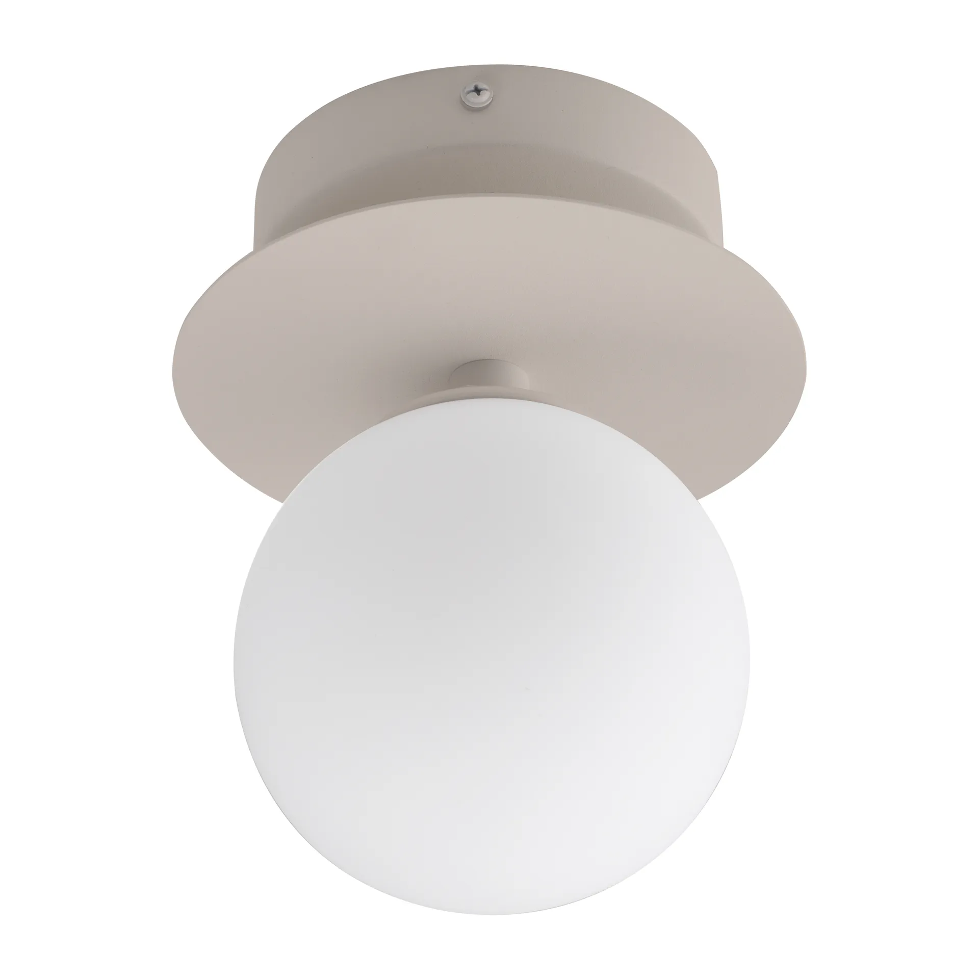 Art Deco 24 vägglampa IP44, Mud-vit Globen Lighting