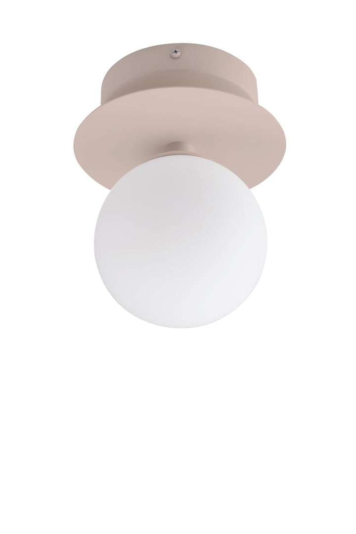 Art Deco IP44 vägglampa/plafond - Mud-vit - Globen Lighting