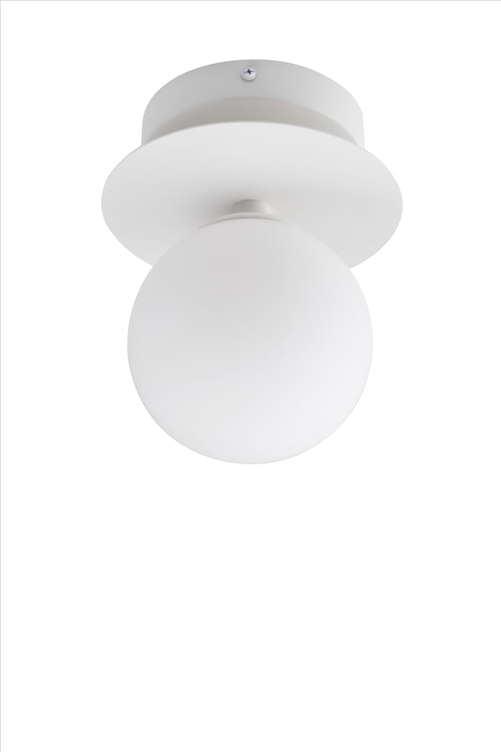 Art Deco IP44 vägglampa/plafond - Vit - Globen Lighting