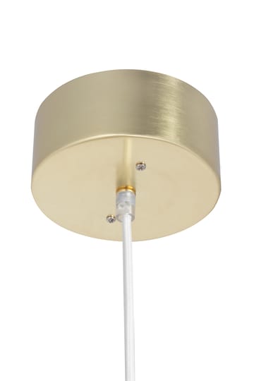 Astrid pendel mini Ø20 cm - Borstad mässing-vit - Globen Lighting