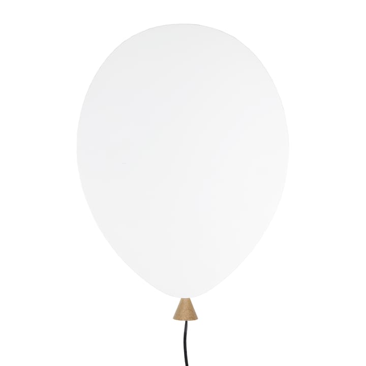 Balloon vägglampa - vit-ask - Globen Lighting