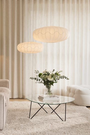 Bladverk lampskärm Ø70 cm - Vit - Globen Lighting