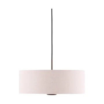 Bosco pendel - Beige, brunbetsad ek, Ø55 cm - Globen Lighting