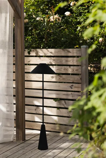 Cannes golvlampa portabel - Svart - Globen Lighting