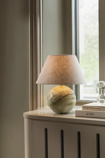 Castello 35 bordslampa - Ljusgrön marmor - Globen Lighting