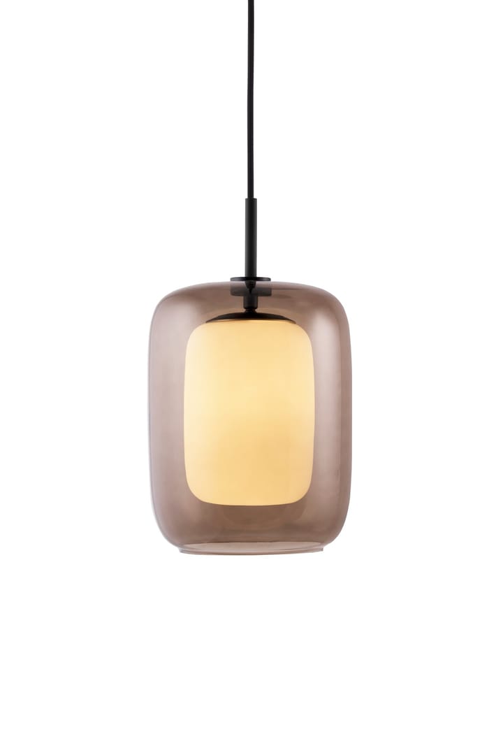 Cuboza pendel Ø20 cm - Brun-vit - Globen Lighting