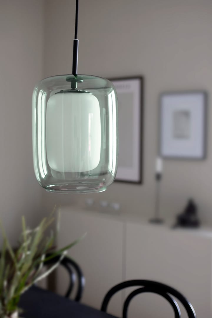 Cuboza pendel Ø20 cm, Grön-vit Globen Lighting
