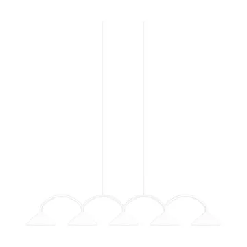 Curve pendel 5 - Vit - Globen Lighting