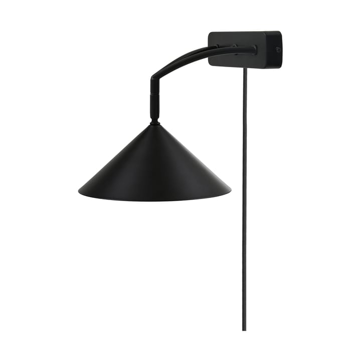 Curve vägglampa - Svart - Globen Lighting