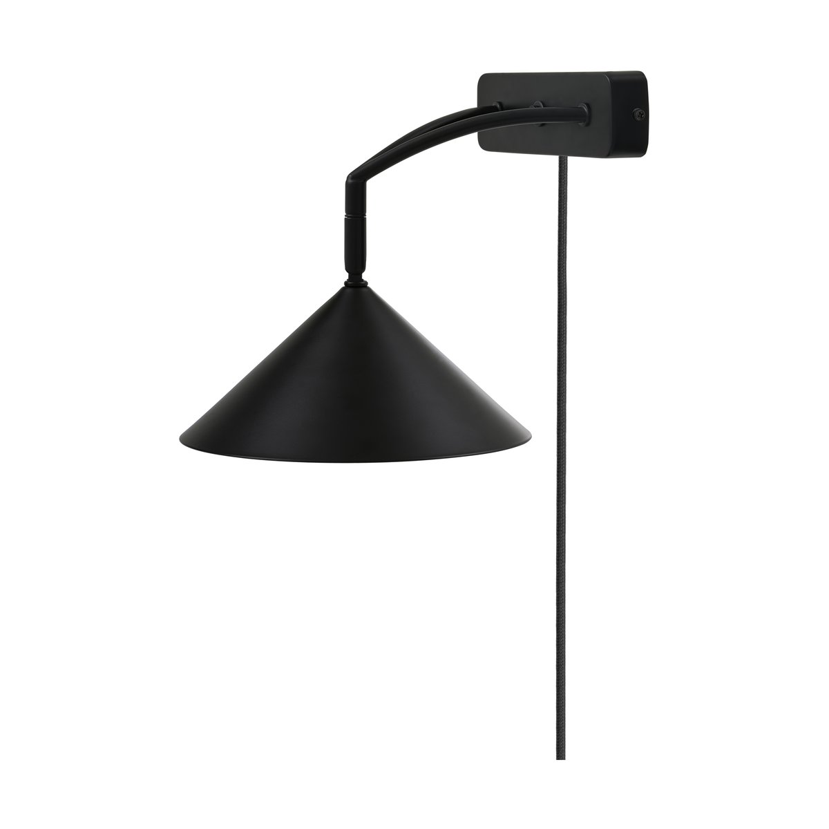 Globen Lighting Curve vägglampa Svart | Skandinavisk Design | Vägglampor | Svart