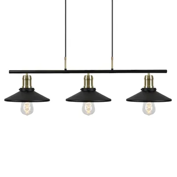 Disc pendel 3 - Svart - Globen Lighting