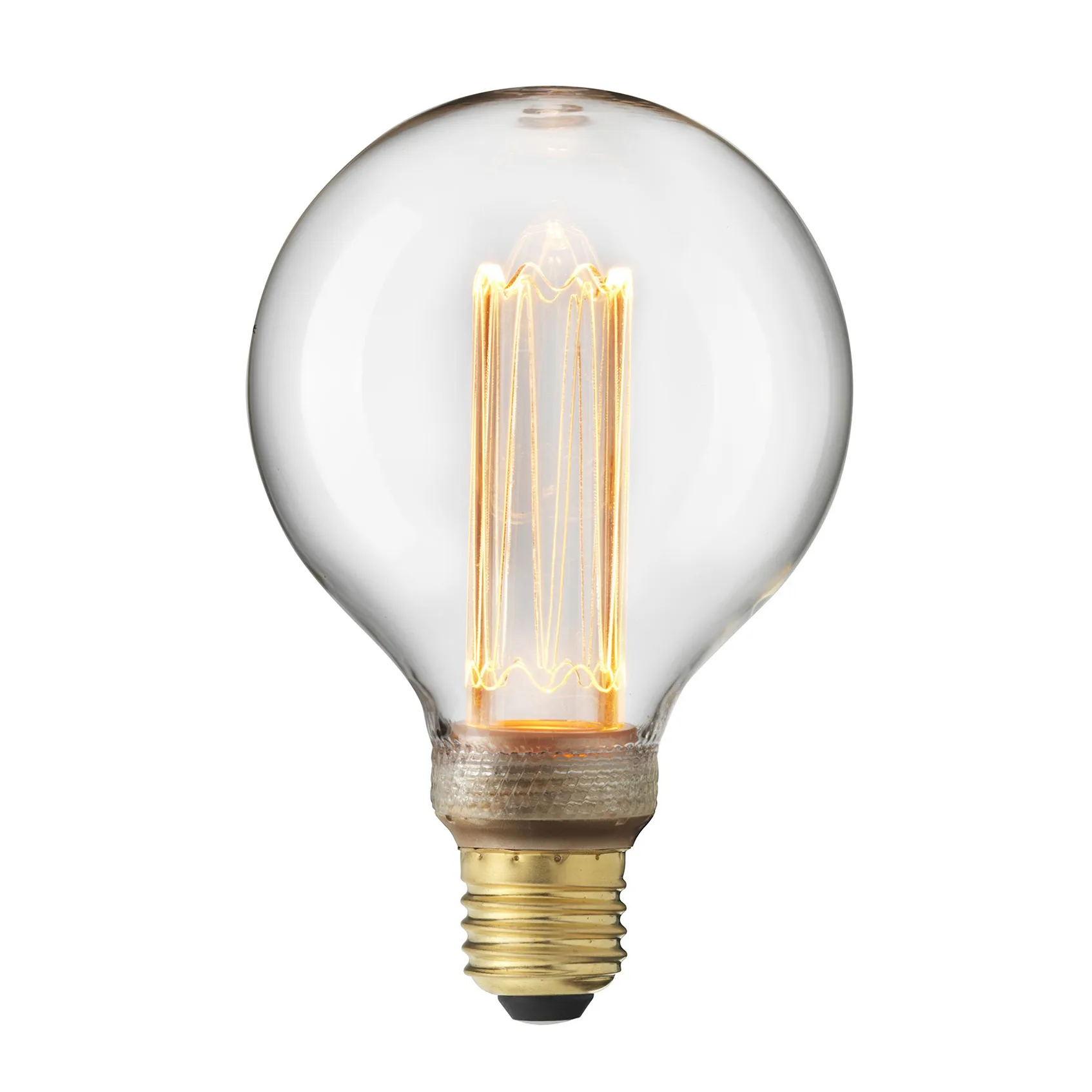 E27 LED laser filament glob dimbar, 9,5 cm, E27 Globen Lighting